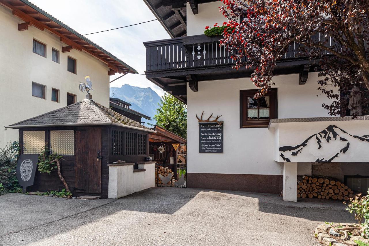 Ferienwohnung Galerie Kaiser Mayrhofen Bagian luar foto
